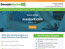 Tablet Screenshot of mantorii.com
